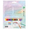 Creioane colorate 18+6 culori/set, FABER-CASTELL Unicorn, FC111221